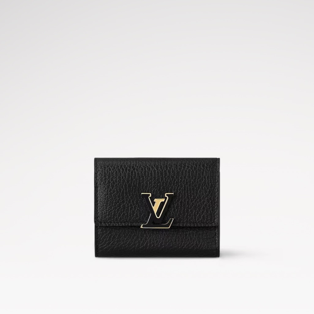 Louis Vuitton Black Capucines XS Wallet